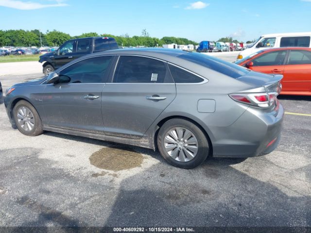 KMHE24L30HA075859 Hyundai Sonata Hybrid Se