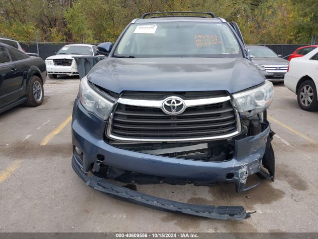 5TDJKRFH6FS087246 Toyota Highlander Xle V6