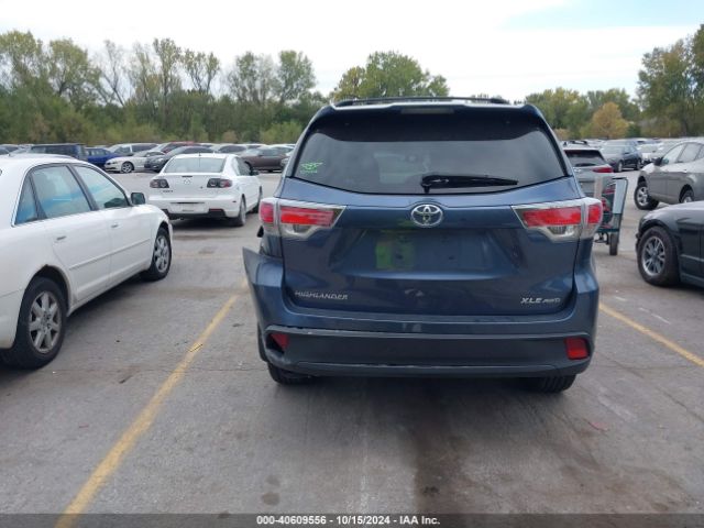 5TDJKRFH6FS087246 Toyota Highlander Xle V6