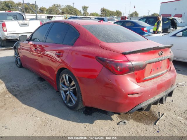 JN1FV7AP2HM851126 Infiniti Q50 3.0t Red Sport 400