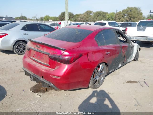 JN1FV7AP2HM851126 Infiniti Q50 3.0t Red Sport 400