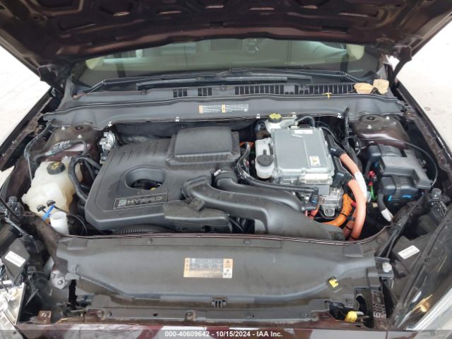 3FA6P0MU5KR235473 Ford Fusion Hybrid Sel