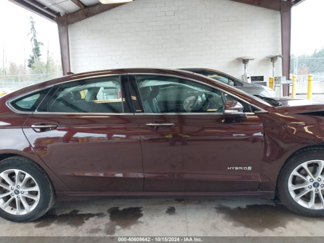 3FA6P0MU5KR235473 Ford Fusion Hybrid Sel