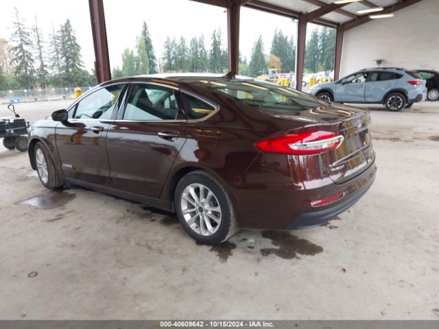 3FA6P0MU5KR235473 Ford Fusion Hybrid Sel