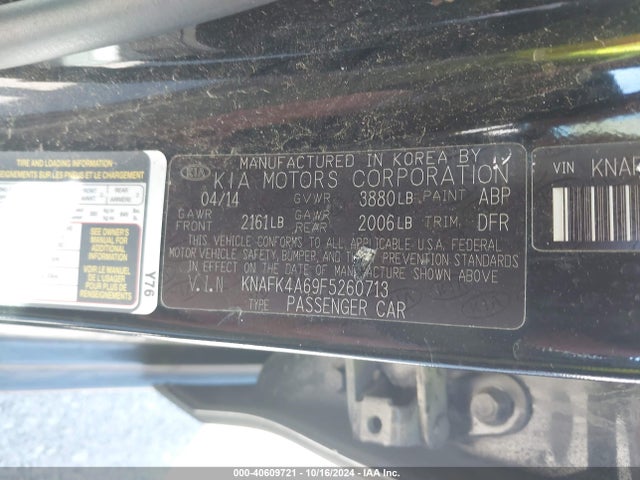 KIA FORTE LX 2015 KNAFK4A69F5260713 Image 8