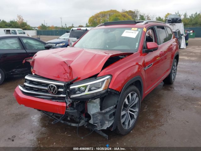 1V2SR2CA2MC549264 Volkswagen Atlas 3.6l V6 Sel R-line
