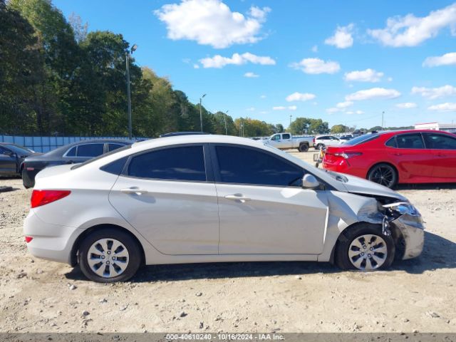 KMHCT4AE1GU972789 Hyundai ACCENT SE