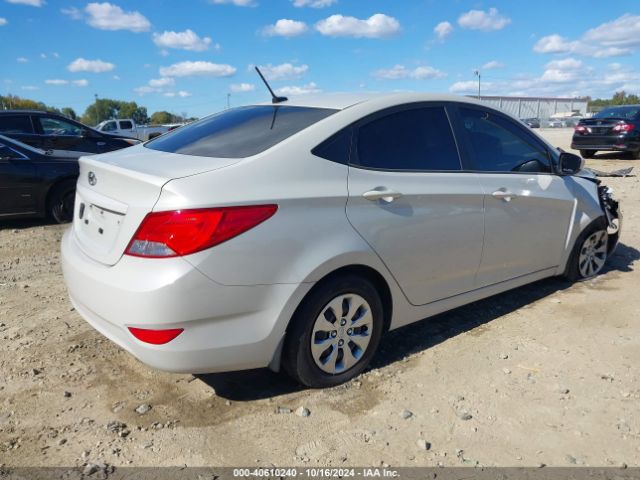 KMHCT4AE1GU972789 Hyundai ACCENT SE