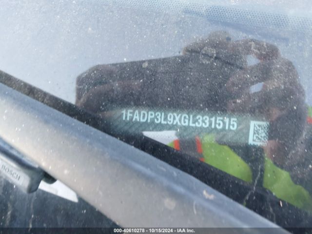 1FADP3L9XGL331515 Ford FOCUS ST