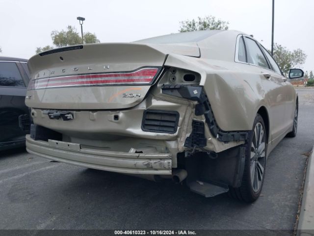 3LN6L5MU7HR636644 Lincoln Mkz Hybrid Reserve