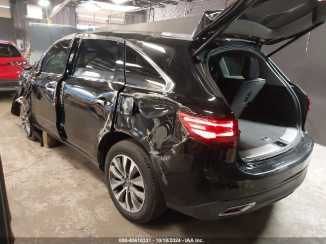 5FRYD4H4XGB012785 Acura Mdx Technology   Acurawatch Plus Packages/technology Package