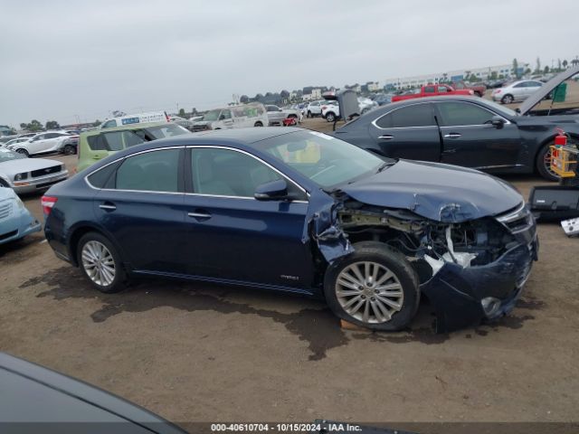 4T1BD1EBXEU028316 Toyota Avalon Hybrid Xle Premium