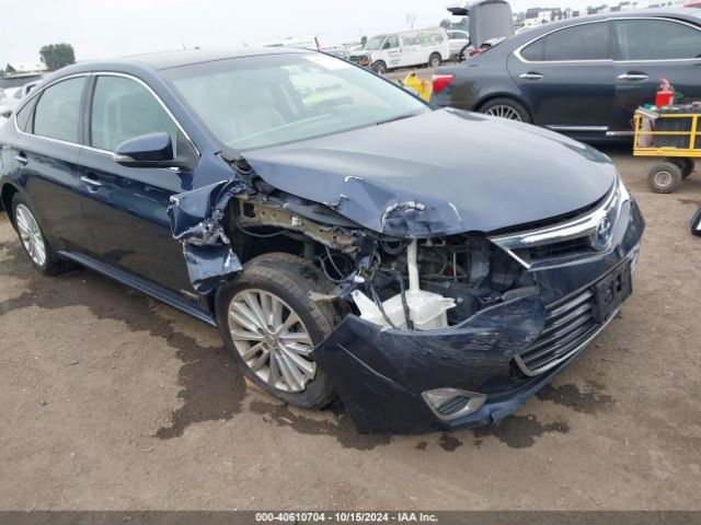 4T1BD1EBXEU028316 Toyota Avalon Hybrid Xle Premium