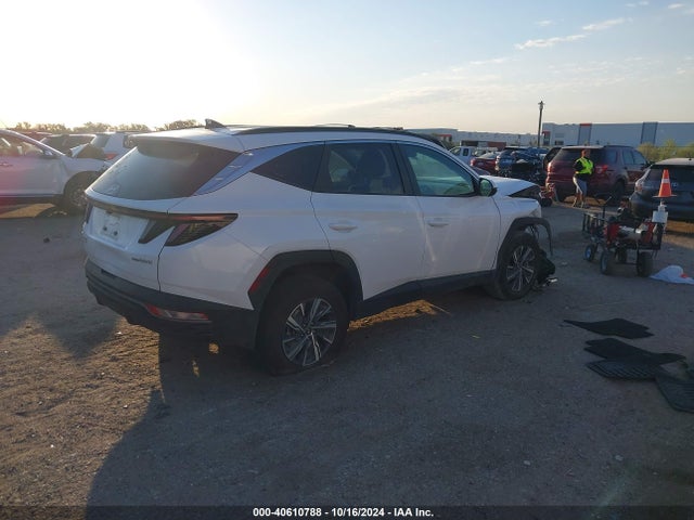 KM8JBCA14PU129560 Hyundai Tucson Hybrid Blue