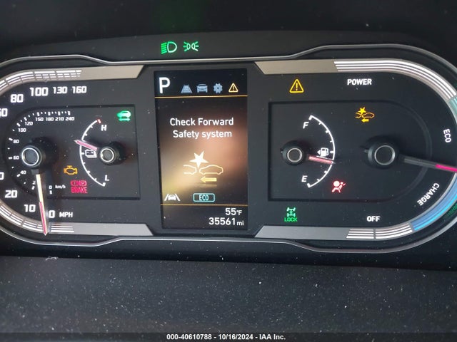 KM8JBCA14PU129560 Hyundai Tucson Hybrid Blue