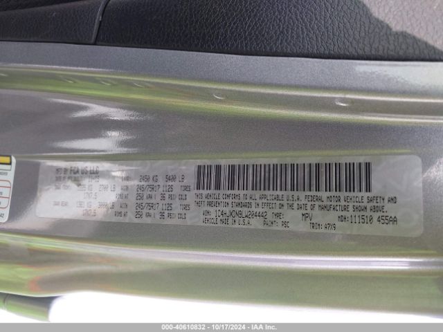 1C4HJXDN9LW204442 Jeep Wrangler Unlimited Sport S 4x4