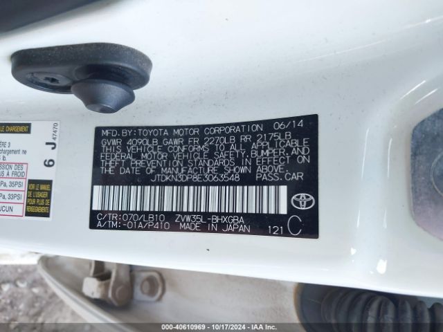 JTDKN3DP8E3063548 Toyota Prius Plug-in Advanced
