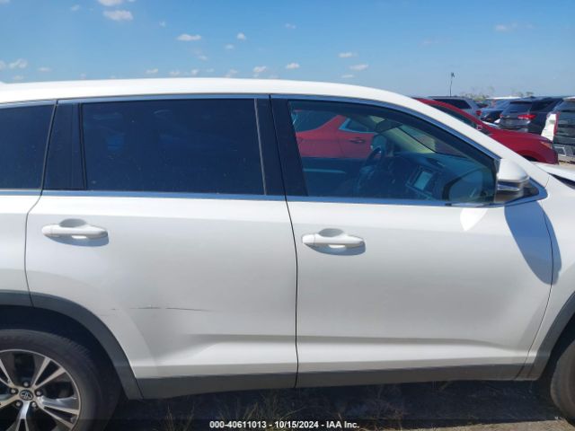5TDZZRFH7KS357237 Toyota Highlander Le Plus