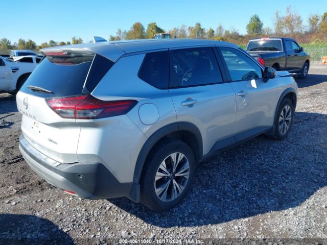 JN8BT3BB7NW330744 Nissan Rogue Sv Intelligent Awd