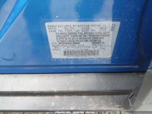 Nissan Kicks S Xtronic Cvt 2024 3N1CP5BV4RL565949 Image 9