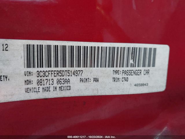 2013 FIAT 500C 3C3CFFER5DT514977 Photo 8