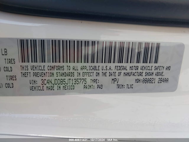 Jeep Compass Trailhawk 4x4 2018 3C4NJDDB5JT135775 Image 9