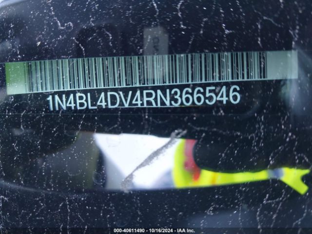 1N4BL4DV4RN366546 Nissan Altima Sv Fwd