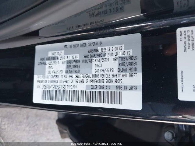 JM3KFBXY2N0523193 Mazda Cx-5 2.5 Turbo Signature