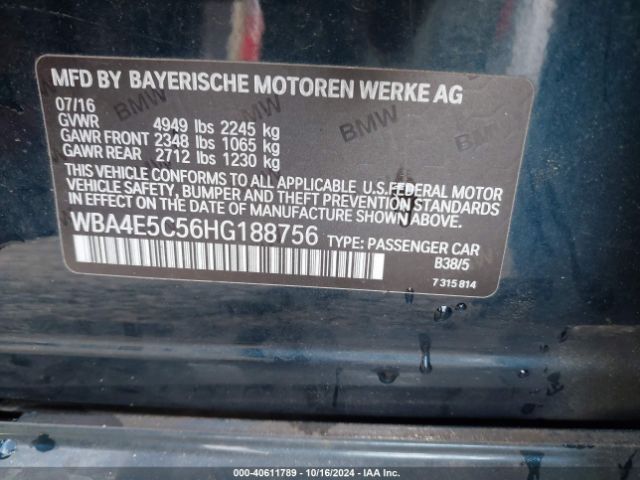 WBA4E5C56HG188756 BMW 440i Gran Coupe Xdrive