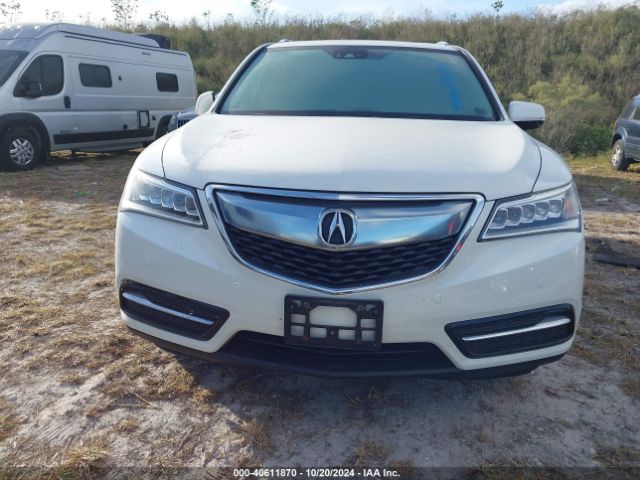 5FRYD4H91GB051339 Acura Mdx Advance   Entertainment Packages/advance Package