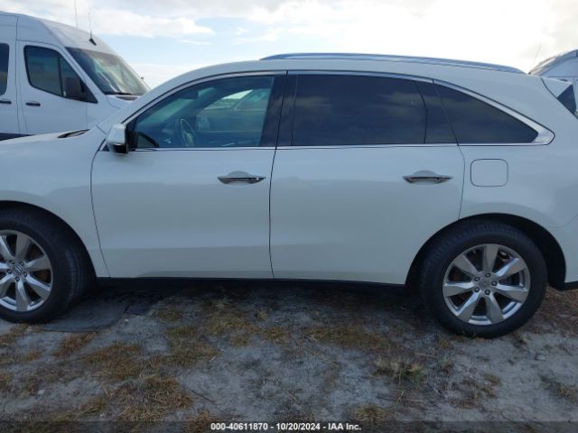 5FRYD4H91GB051339 Acura Mdx Advance   Entertainment Packages/advance Package