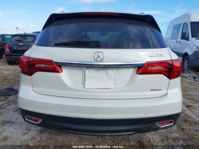 5FRYD4H91GB051339 Acura Mdx Advance   Entertainment Packages/advance Package