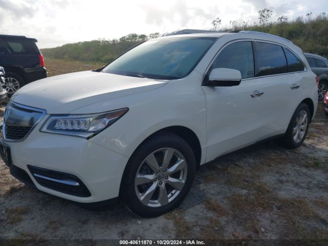 5FRYD4H91GB051339 Acura Mdx Advance   Entertainment Packages/advance Package