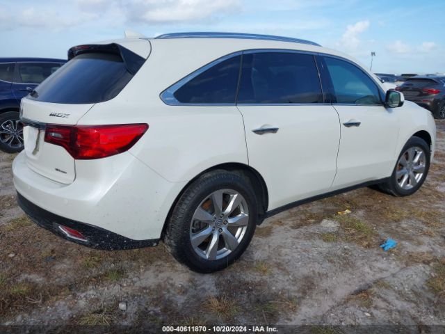 5FRYD4H91GB051339 Acura Mdx Advance   Entertainment Packages/advance Package