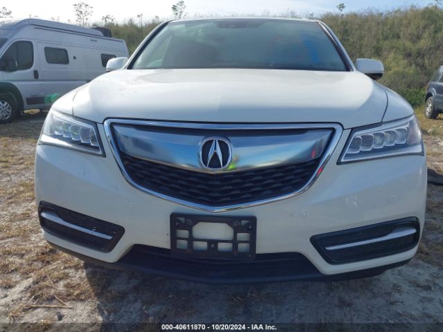 5FRYD4H91GB051339 Acura Mdx Advance   Entertainment Packages/advance Package