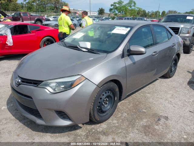 2T1BURHE4GC548794 Toyota COROLLA LE