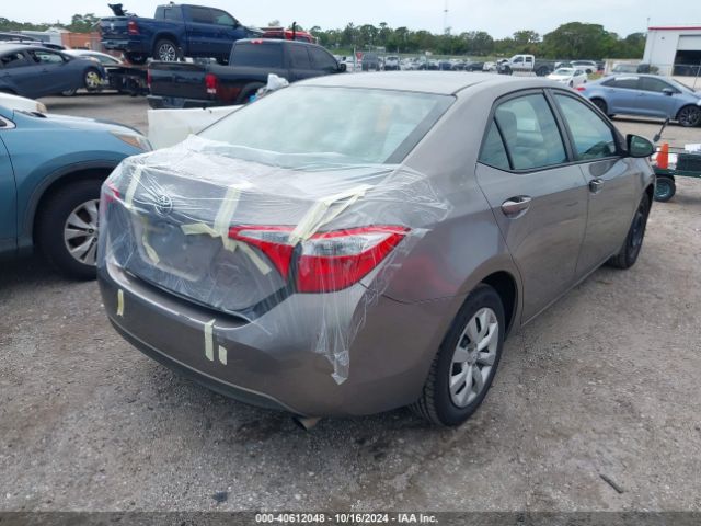 2T1BURHE4GC548794 Toyota COROLLA LE