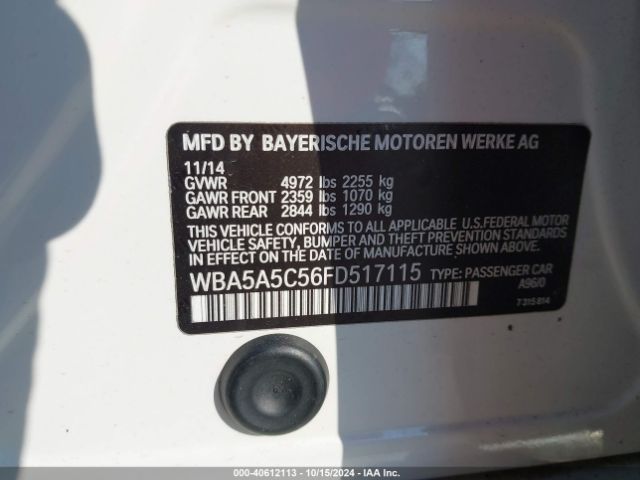 WBA5A5C56FD517115 BMW 528I