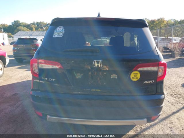 5FNYF6H56MB016568 Honda Pilot Awd Ex-l