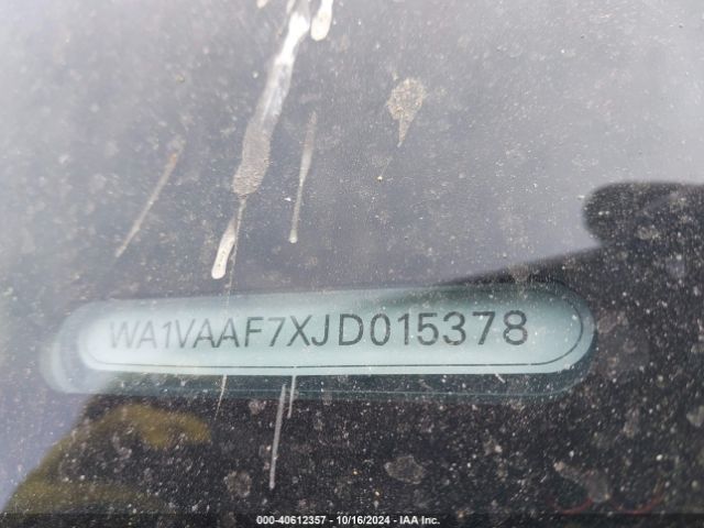 WA1VAAF7XJD015378 Audi Q7 3.0t Premium