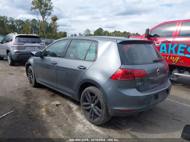 3VW2A7AU6FM070573 Volkswagen Golf Tdi Sel 4-door