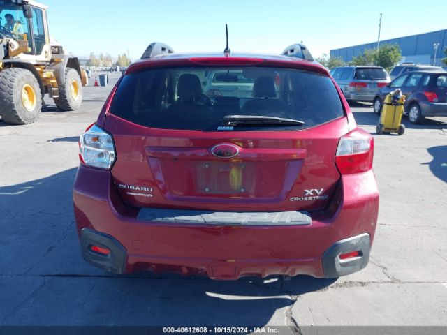 JF2GPAGC7E8238762 Subaru Xv Crosstrek 2.0i Limited