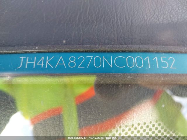 1992 ACURA LEGEND JH4KA8270NC001152 Photo 8