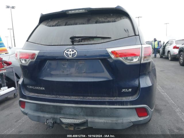 5TDKKRFH1FS091452 Toyota Highlander Xle V6