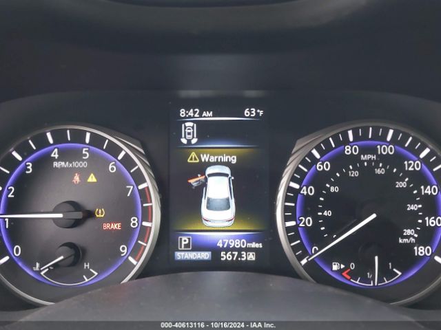 JN1FV7AP4GM421371 Infiniti Q50 3.0t Red Sport 400