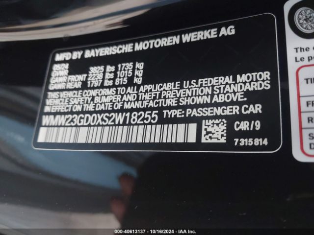 WMW23GD0XS2W18255 Mini Hardtop Cooper S