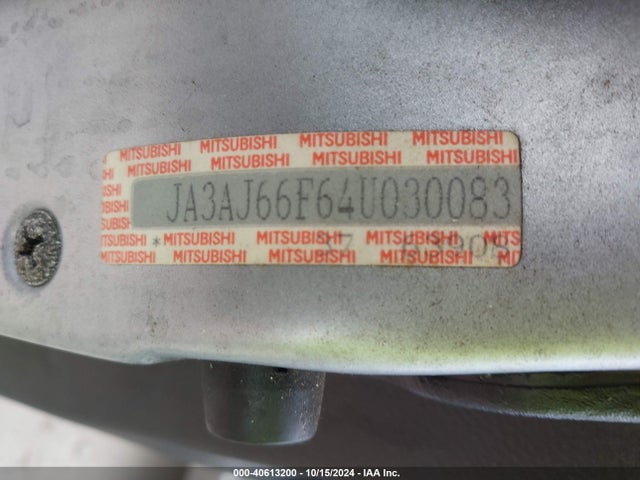 2004 MITSUBISHI LANCER JA3AJ66F64U030083 Photo 8