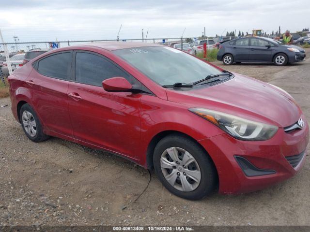 5NPDH4AE3GH714519 Hyundai ELANTRA SE