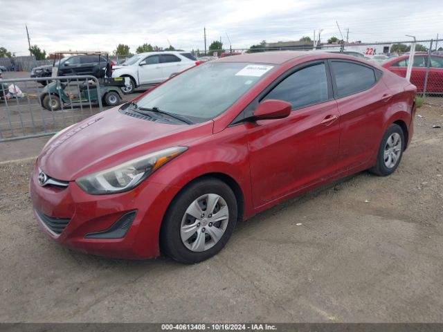 5NPDH4AE3GH714519 Hyundai ELANTRA SE