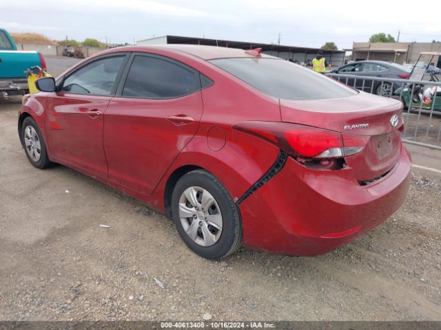 5NPDH4AE3GH714519 Hyundai ELANTRA SE